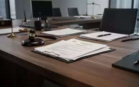 Ein minimalistisch gestalteter Schreibtisch mit juristischen Dokumenten in einem modernen Büro. - Foto: über boerse-global.de