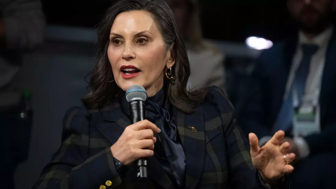 Wird Gretchen Whitmer bei der US-Wahl 2028 als Präsidentschaftskandidatin der Demokraten antreten? (Archivbild) - Bild: Marijan Murat/dpa