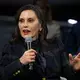 Wird Gretchen Whitmer bei der US-Wahl 2028 als Präsidentschaftskandidatin der Demokraten antreten? (Archivbild) - Bild: Marijan Murat/dpa