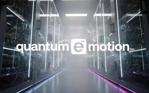 Abstrakte Darstellung von moderner Quantentechnologie und digitaler Verschlüsselung in einem hochmodernen Serverraum. - Foto: über boerse-global.de