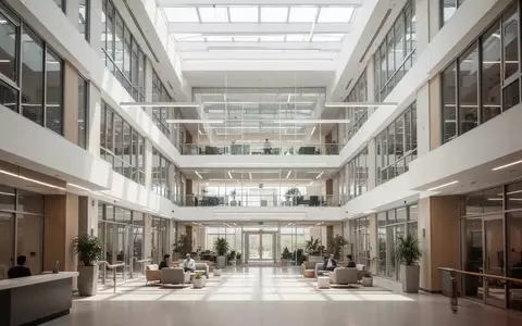 Modernes, barrierefreies Gebäude bei Tageslicht als Symbol für soziale Infrastruktur und öffentliche Fürsorge. - Foto: über boerse-global.de