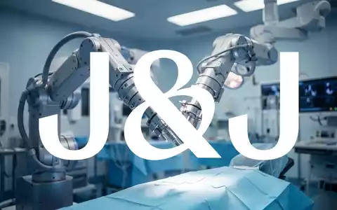 Hochmoderner chirurgischer Roboterarm in einer sterilen, klinischen Umgebung mit sanfter Beleuchtung. - Foto: über boerse-global.de