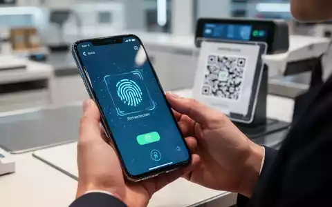 Eine Person bezahlt per QR-Code mit dem Smartphone an einer Ladenkasse. - Foto: über boerse-global.de