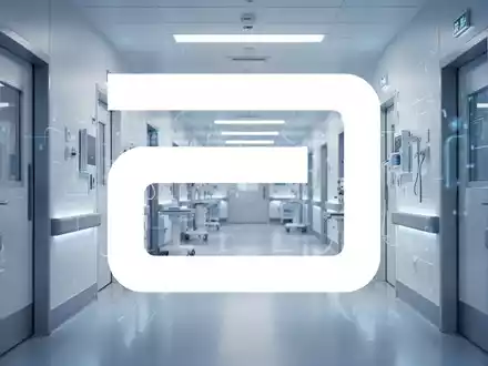 Moderne, sterile medizinische Einrichtung in kühlem Licht als Symbol für innovative Gesundheitstechnologie. - Foto: über boerse-global.de
