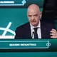 Europa macht Druck auf Gianni Infantino. (Archivbild) - Bild: Darryl Dyck/The Canadian Press/AP/dpa