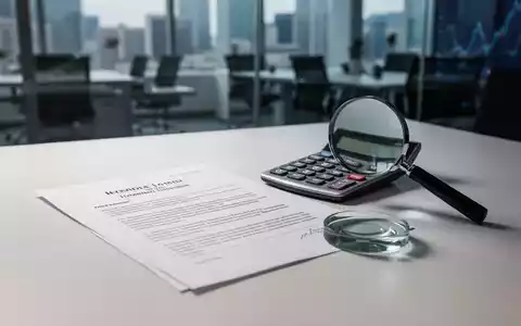 Ein Schreibtisch mit Dokumenten, einem Taschenrechner und einer Lupe als Symbol für die Prüfung von Lohnvorschriften. - Foto: über boerse-global.de