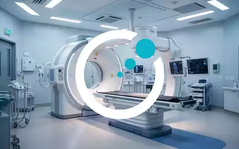 Modernes medizinisches Behandlungszimmer mit fortschrittlicher Bestrahlungstechnologie in einer Klinik. - Foto: über boerse-global.de