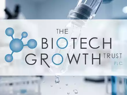 Abstrakte Darstellung moderner biotechnologischer Forschung in einem Labor mit Fokus auf medizinische Innovation. - Foto: über boerse-global.de