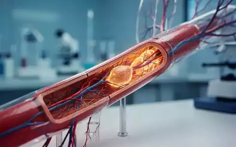 Medizinisches Modell einer Arterie als Symbol für Herz-Kreislauf-Gesundheit und Gefäßforschung. - Foto: über boerse-global.de