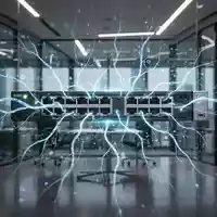 Digitale Netzwerkgrafik und abstrakte KI-Strukturen, die Transparenz und regulatorische Komplexität symbolisieren. - Foto: über boerse-global.de