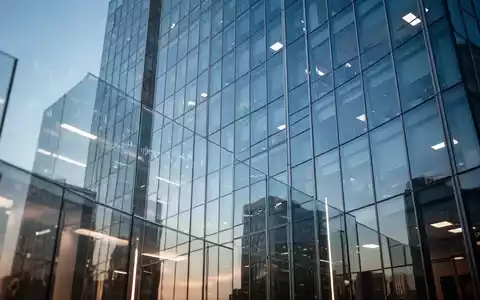 Moderne Glasfassade eines Bürogebäudes mit Reflexionen des Himmels als Symbol für Finanzthemen. - Foto: über boerse-global.de