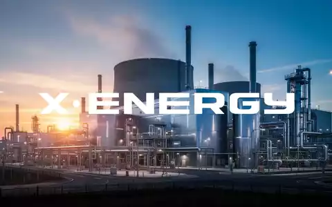 Moderne Industrieanlage für Kernenergie bei Sonnenaufgang als Symbol für technologischen Fortschritt. - Foto: über boerse-global.de