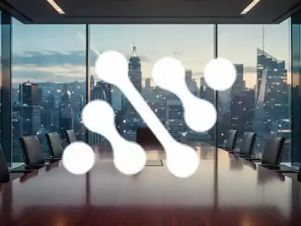 Moderner Konferenzraum mit Blick auf ein Finanzviertel, symbolisiert strategische Unternehmensführung. - Foto: über boerse-global.de