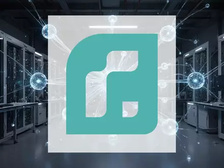 Abstrakte Darstellung eines Quantencomputer-Labors mit leuchtenden Lichtknoten und futuristischer Technologie. - Foto: über boerse-global.de