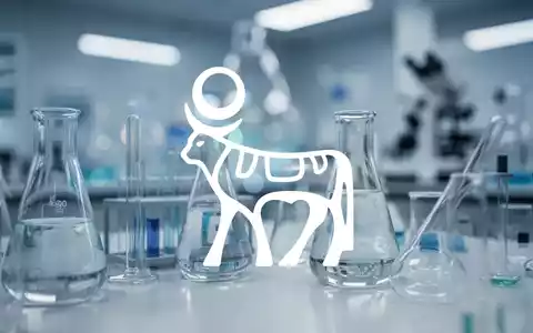 Abstrakte Darstellung eines modernen pharmazeutischen Labors mit klinischer Beleuchtung und wissenschaftlichen Geräten. - Foto: über boerse-global.de