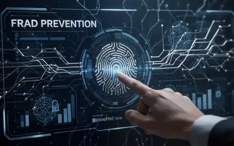 Digitale Darstellung von biometrischen Sicherheitsdaten und Betrugsprävention auf einem modernen Bildschirm. - Foto: über boerse-global.de