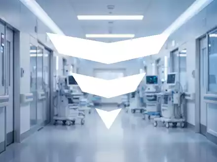 Moderne, sterile medizinische Einrichtung mit hellem, professionellem Licht, die Stabilität im Gesundheitssektor symbolisiert. - Foto: über boerse-global.de