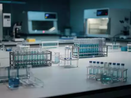 Hochmoderne Laborumgebung mit medizinischer Forschungsausrüstung als Symbol für biotechnologische Innovation. - Foto: über boerse-global.de