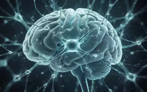 Abstrakte 3D-Visualisierung eines menschlichen Gehirns mit hervorgehobenen neuronalen Netzwerken und synaptischen Verbindungen. - Foto: über boerse-global.de
