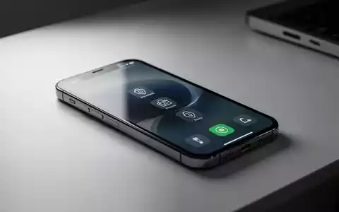 Modernes iPhone auf einem minimalistischen Schreibtisch, das mobile Sicherheits- und Datenschutzfunktionen repräsentiert. - Foto: über boerse-global.de
