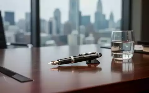 Moderner Büroarbeitsplatz mit Blick auf eine Skyline, symbolisch für Finanzthemen und Unternehmensführung. - Foto: über boerse-global.de