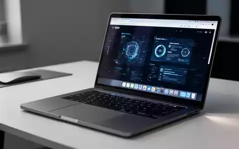 Modernes Laptop auf einem Schreibtisch, das KI-gesteuertes Web-Browsing und automatisierte Browser-Aufgaben darstellt. - Foto: über boerse-global.de