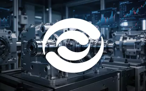 Abstrakte Darstellung eines industriellen Getriebemechanismus in einer modernen Fertigungsumgebung. - Foto: über boerse-global.de