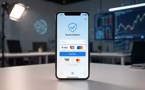 Ein Smartphone zeigt einen digitalen Bezahlvorgang im Online-Handel mit verschiedenen Zahlungsoptionen. - Foto: über boerse-global.de