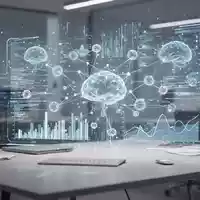 Digitale Schnittstelle mit abstraktem neuronalen Netzwerk und Datenströmen als Symbol für KI-Transparenz und Regulierung. - Foto: über boerse-global.de