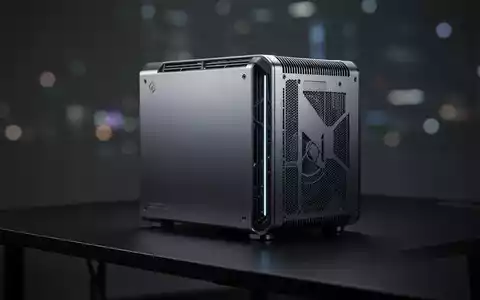 Kompakte GMKtec NEO X1 Gaming-Workstation auf einem professionellen Büroschreibtisch. - Foto: über boerse-global.de