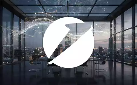 Abstraktes Bild eines modernen Bürogebäudes mit digitalen Netzwerklinien, die technologische Integration symbolisieren. - Foto: über boerse-global.de