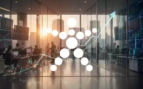 Abstrakte Darstellung eines Finanzmarktes mit aufwärts gerichteter Dynamik und eleganter Lichtstimmung - Foto: über boerse-global.de