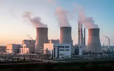 Moderne Müllverbrennungsanlage vor einem klaren Himmel als Symbol für den europäischen Emissionshandel. - Foto: über boerse-global.de