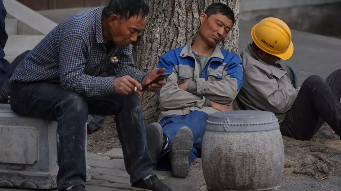 Das Baugewerbe war lange ein wichtiger Antreiber für Chinas Konjunktur. (Symbolbild)  - Bild: Andy Wong/AP/dpa