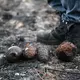 Kampfmittelräumer haben alte Granaten in dem großen Waldbrandgebiet an der französischen Atlantikküste gefunden. - Bild: Romain Perrocheau/AFP/dpa