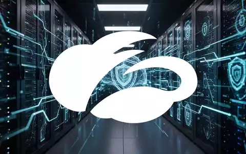 Abstrakte Darstellung von Cybersicherheit und KI-Netzwerken in einem hochmodernen Rechenzentrum. - Foto: über boerse-global.de