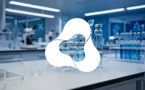 Abstrakte Darstellung eines modernen Biotechnologie-Labors mit Fokus auf medizinisches Wachstum und Innovation. - Foto: über boerse-global.de