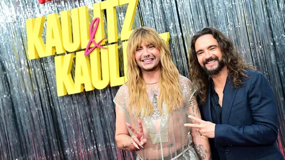 Deutschlands wohl bekannteste Zwillinge: Bill und Tom Kaulitz. (Archivbild) - Bild: Sebastian Gollnow/dpa