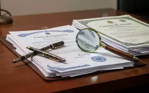 Ein Schreibtisch mit juristischen Dokumenten, einem Füllfederhalter und einer Lupe als Symbol für die Erbschaftsteuerprüfung. - Foto: über boerse-global.de
