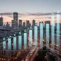 Digitale Grafik über europäische Mindestlöhne und Kaufkraft vor einem modernen Stadtbild. - Foto: über boerse-global.de