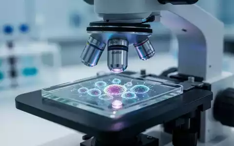 Mikroskopaufnahme von immunologischen Zellen in einem modernen Labor zur Erforschung von Entzündungsprozessen. - Foto: über boerse-global.de