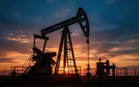 Ölpumpe bei Sonnenuntergang als Symbol für den Rohölmarkt - Foto: über boerse-global.de