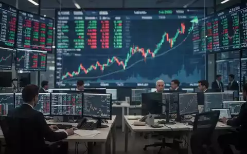 Moderne Handelsplattform mit verschwommenen Aktienkursen und Finanzdiagrammen - Foto: über boerse-global.de