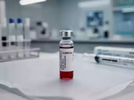 Medizinische Blutprobe in einem Labor als Symbol für die Alzheimer-Diagnostik und den ASAP Act. - Foto: über boerse-global.de