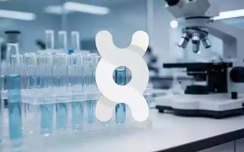 Abstrakte Darstellung einer modernen medizinischen Laborumgebung mit Fokus auf Präzision und klinische Ästhetik. - Foto: über boerse-global.de