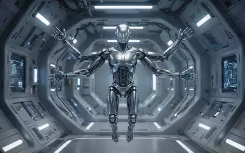 Vierarmiger humanoider Roboter HELIOS für den Einsatz in der Schwerelosigkeit innerhalb einer Raumstation. - Foto: über boerse-global.de