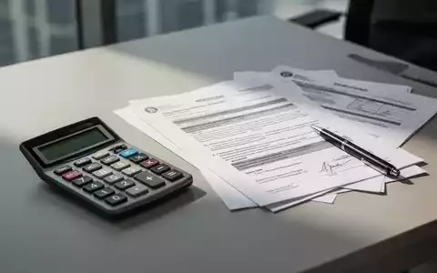 Ein Schreibtisch mit Taschenrechner und Unterlagen symbolisiert die Überprüfung von Lohnabrechnungen und Arbeitsrecht. - Foto: über boerse-global.de