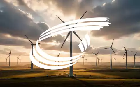 Moderne Windkraftanlagen in einer weiten Landschaft bei Sonnenuntergang als Symbol für erneuerbare Energien. - Foto: über boerse-global.de