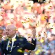 Also bei der WM-Siegerehrung haben Donald Trump und Gianni Infantino (r) noch miteinander gesprochen. (Archivbild) - Bild: Jacquelyn Martin/AP/dpa