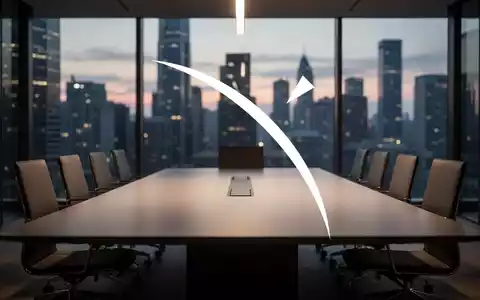 Abstrakte Darstellung einer modernen Vorstandsetage bei Dämmerung, die unternehmerische Verhandlungen symbolisiert. - Foto: über boerse-global.de